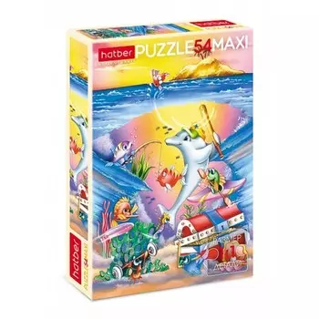 Макси-пазл «Подводные приключения», 54 элемента