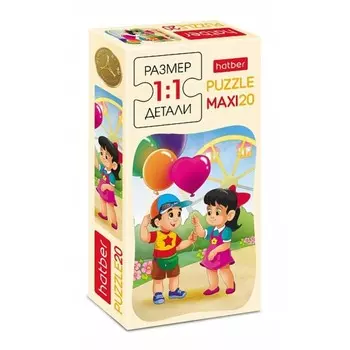 Макси-пазл «Прогулка в парке», 20 элементов