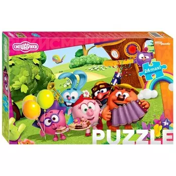 Макси-пазл «Смешарики», 24 элемента