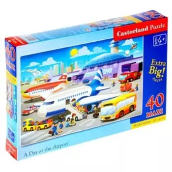 Макси-пазл «В аэропорту», 40 элементов