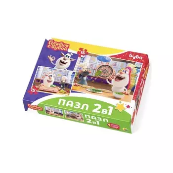 Макси-пазлы «Готовим с Бубой», 30 элементов