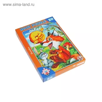 Макси-пазлы «Колобок», 20 элементов