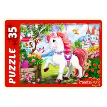 Макси-пазлы «Милый единорог №2», 35 элементов