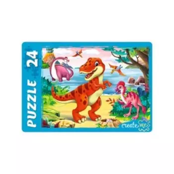 Макси-пазлы «Мир динозавров №26», 24 элемента