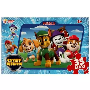 Макси-пазлы «Суперщенки»