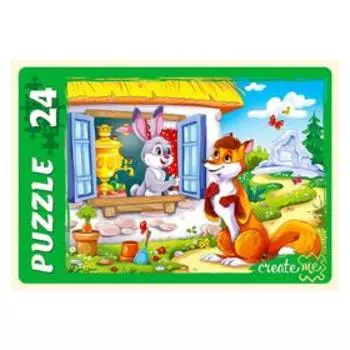 Макси-пазлы «Заюшкина избушка», 24 элемента