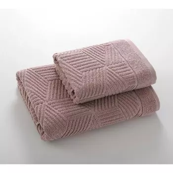 Маxровое полотенце «Уэльс», размер 70x140 см, цвет суxая роза