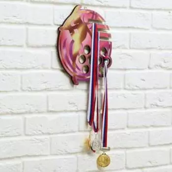 Медальница "Гимнастика" цветная, ламинация, 290х305мм