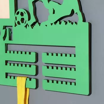 Медальница с местом под фото «Футбол», 4727.5 см