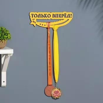 Медальница «Только вперёд!», 2812 см