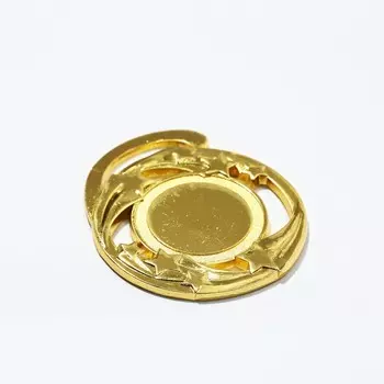 Медаль под нанесение золото «Звезды», d=5 см, без ленты