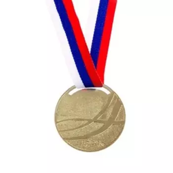 Медаль золото «Футбол», d=5 см, с лентой