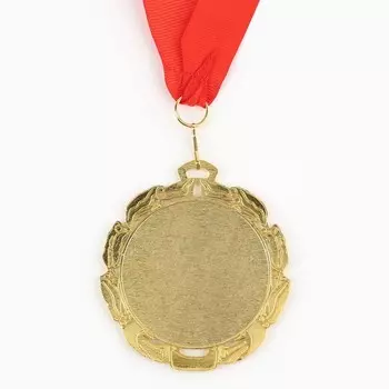 Медаль детская на выпускной «Выпускник детского сада», на ленте, золото, металл, d=7 см