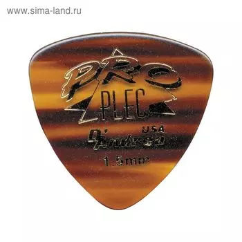 Медиаторы D`Andrea PRO346 PRO-PLEC 12шт, 1,5мм, жесткие, треугольник