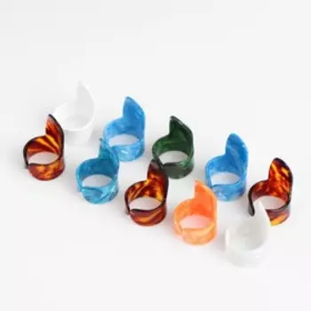 Медиаторы на палец Music life, разноцветные, 5 штук