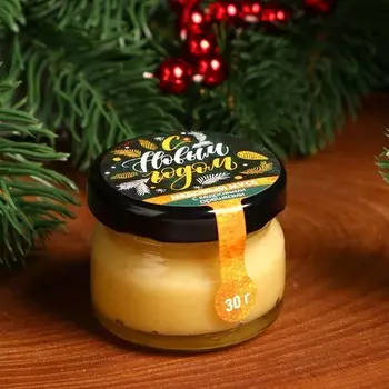 Крем-мёд «С Новым годом», вкус: кедровый орех, 30 г