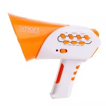 Мегафон «Киборг», работает от батареек