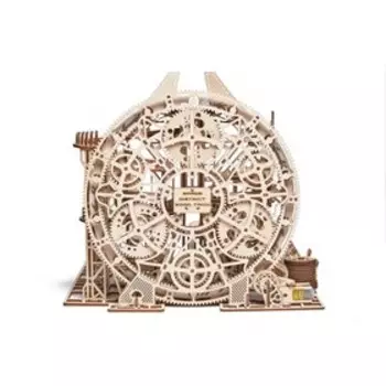 Механическая деревянная сборная модель Wood Trick Бегущий лабиринт Галактика Марбл