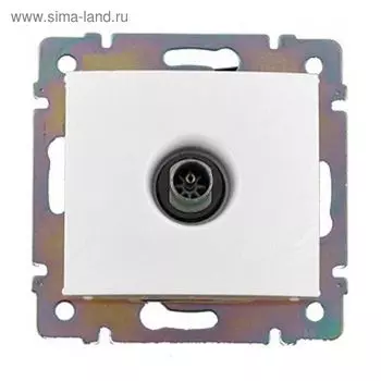 Механизм розетки TV СП Legrand "Valena ", бел. (DIY-упак. ) 694284