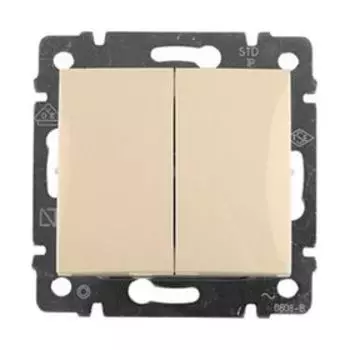 Механизм выключателя 2-кл. СП Legrand "Valena ", сл. кость 695605