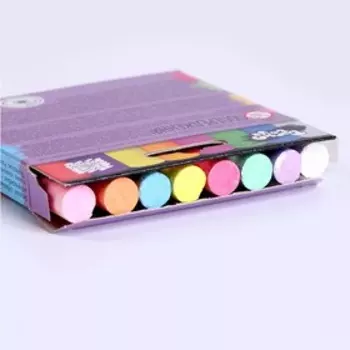 Мелки для рисования на асфальте, 8 цветов