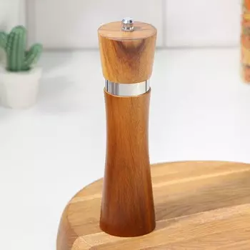 Мельница для специй Magistro Wooden, 5,521 см, керамический механизм