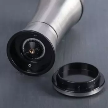 Мельница для специй Magistro «Металлик», 135 см, керамический механизм, серебристая