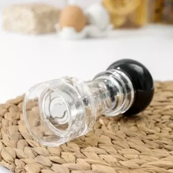 Мельница для специй Доляна «Скина», керамический механизм, 166 см, прозрачная