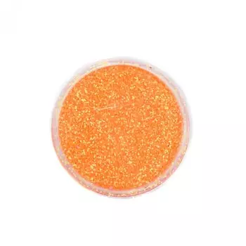 Меланж-сахарок для дизайна ногтей POLE, рыжий