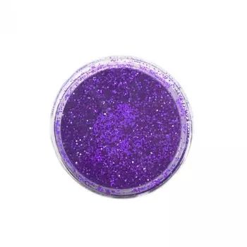 Меланж-сахарок для дизайна ногтей POLE, тёмно-фиолетовый