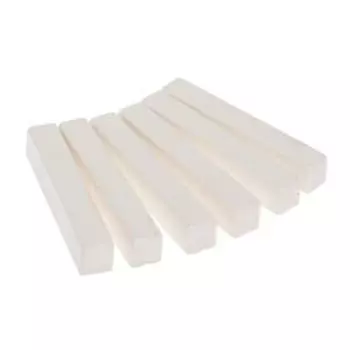 Мелки белые Calligrata, в наборе 9 штук, квадратные