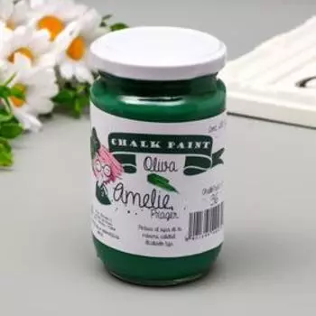 Меловая краска AMELIE оливковый, 280 мл