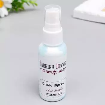 Меловой спрей "Fabrika Decoru" голубой шебби 50 мл