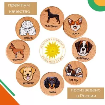 Мемори «Собачки», в тубусе