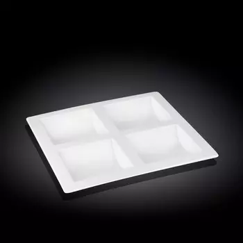 Менажница квадратная Wilmax England, размер 26x26 см