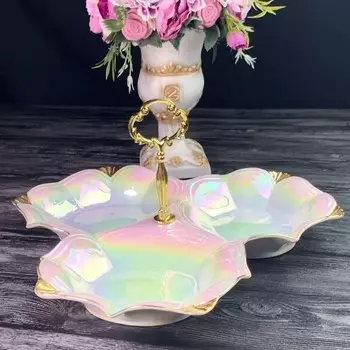 Менажница Lenardi «Перламутр», 34х34 см