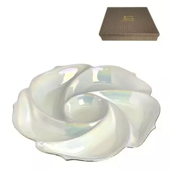 Менажница Lenardi «Перламутр», фарфор, 30 см