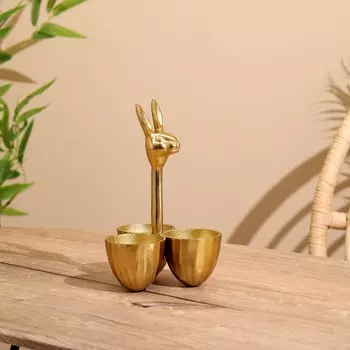 Менажница «Заяц», 141424 см, алюминий