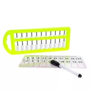 Ментальная арифметика «Счёты и задания», 10 заданий, 3+