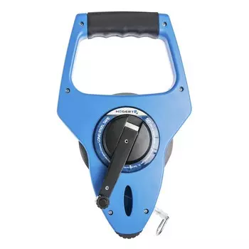 Мерная лента HOEGERT HT4M475, стальная, покрытие нейлон, 50 м