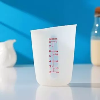 Стакан мерный Доляна, 250 мл, цвет белый