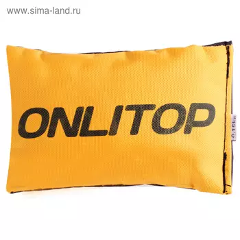 Мешочек для метания ONLYTOP, вес 150 г, цвета МИКС