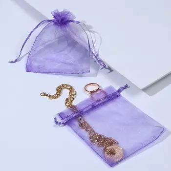 Мешочек подарочный, 912 см, фиолетовый