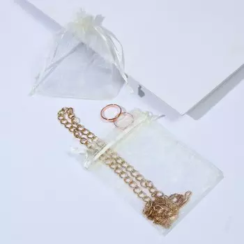 Мешочек подарочный, 912 см, бежевый