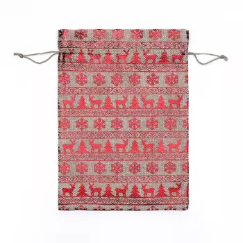 Мешочек подарочный из холщи "Скандинавия", 20 х 28 см