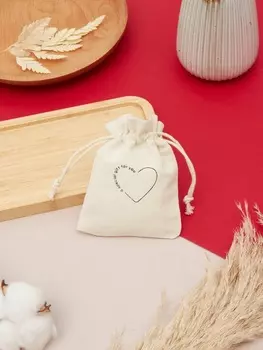 Мешочек подарочный «Нежность лён», 1012 см, бежевый