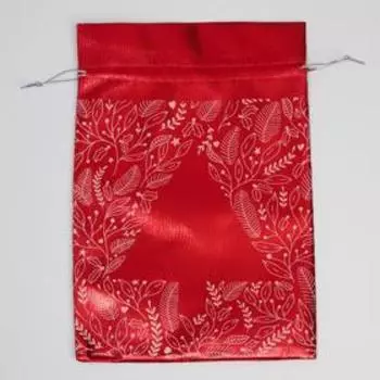 Мешочек подарочный парча «Лесная сказка» ,16 х24см