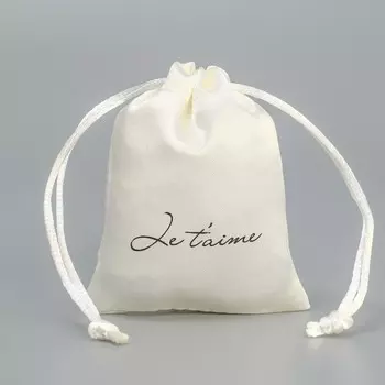 Мешок атласный «Любовь», 7 × 9 см