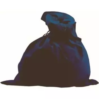 Мешок Деда Мороза, цвет синий, сатин