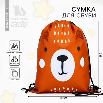 Мешок для обуви Teddy Bear с дополнительными элементами, 3040 см